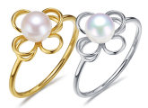时尚珍珠戒指图片|珍珠戒指价格|最新款式|图片|